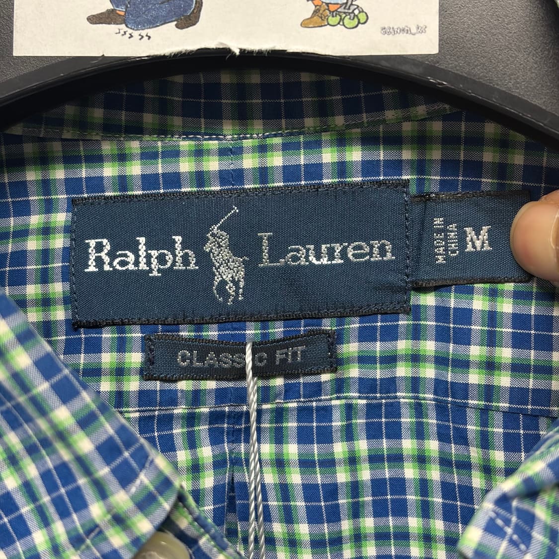폴로 랄프로렌 체크 셔츠 44  상품이미지4