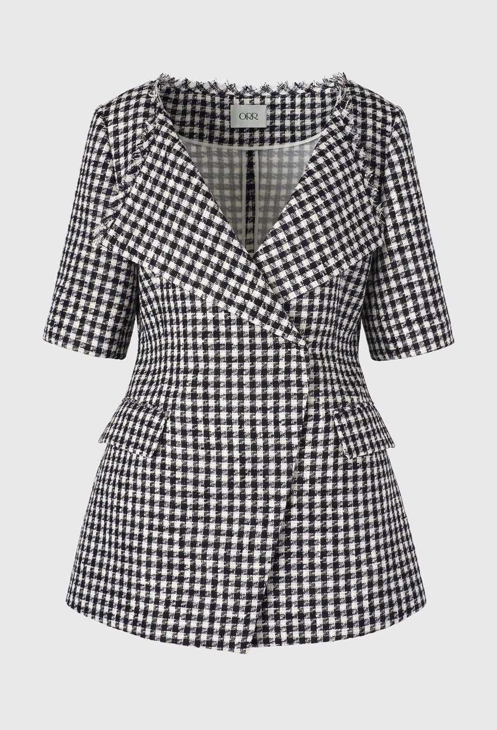 오르 아워글래스 트위드 자켓 상품이미지1