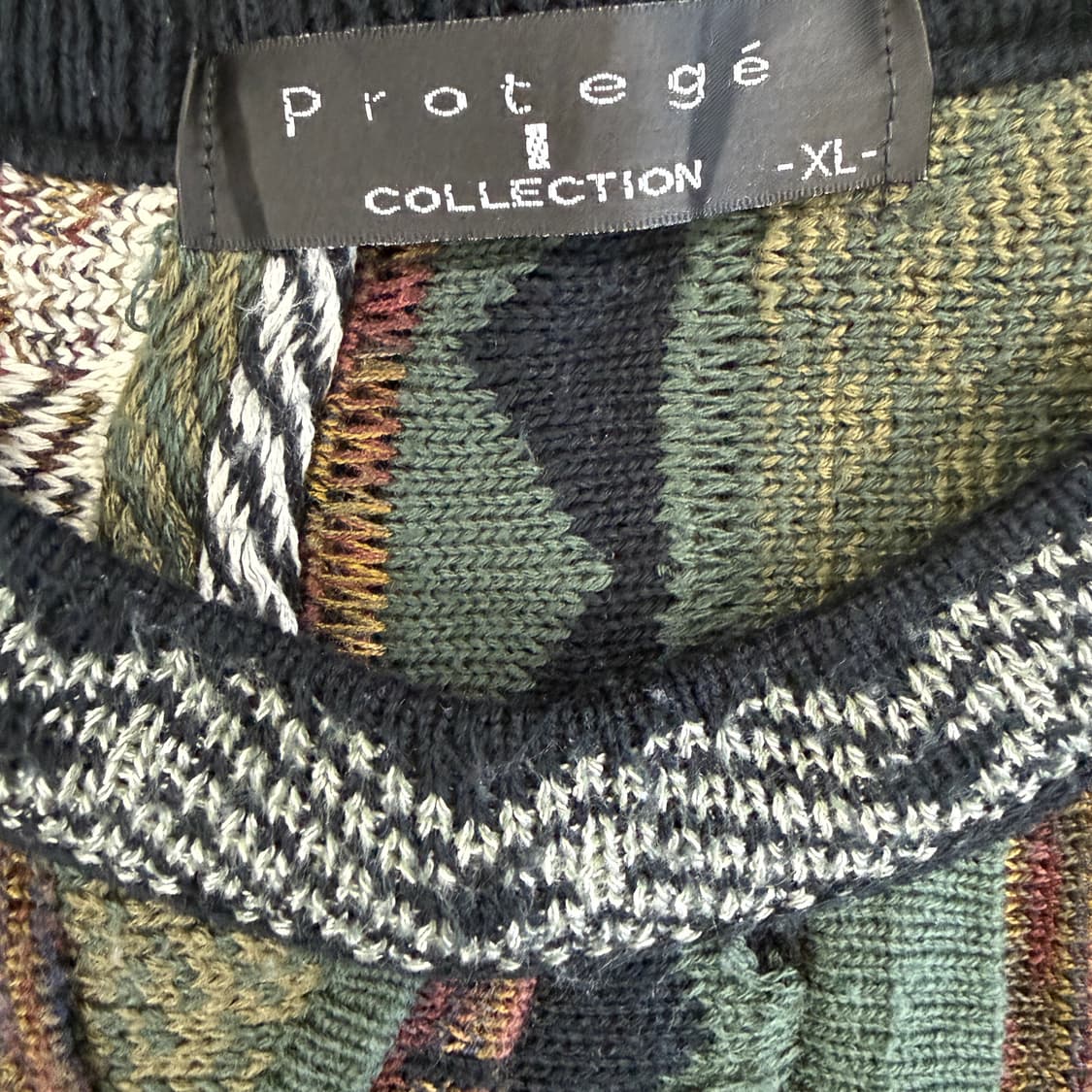 (XL)VTG 케이블 니트 셔츠(made in usa) 상품이미지2