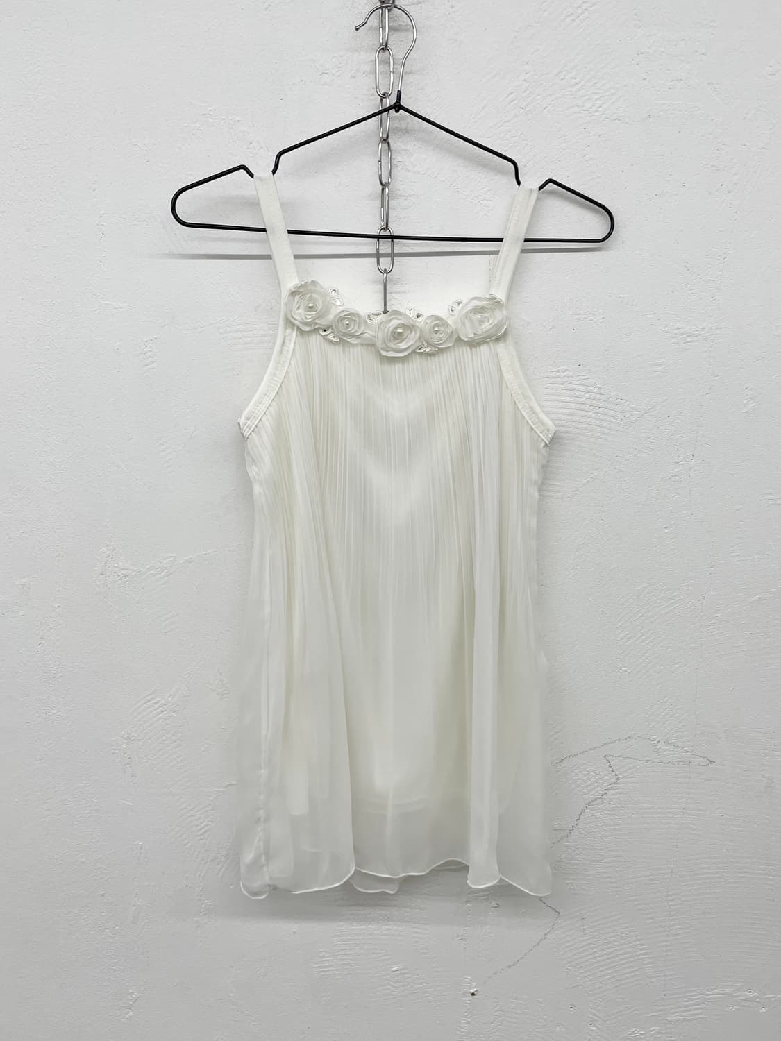 화이트 로즈 플리츠 슬립 상품이미지4