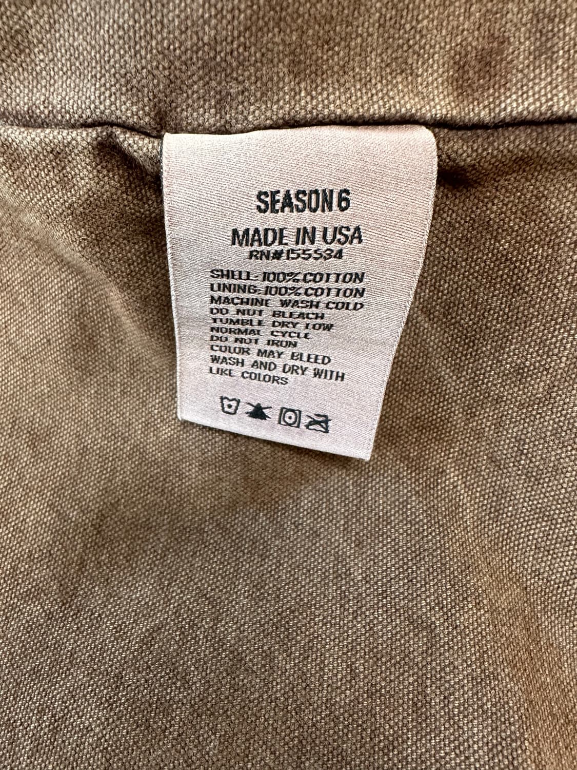 이지 시즌 6 카펜터 코트 자켓 상품이미지4