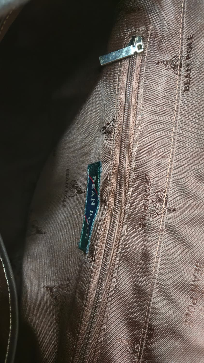 빈폴(BEANPOLE) 브리티시 클래식 나일론+레더 브리프케이스 (그린) 상품이미지9