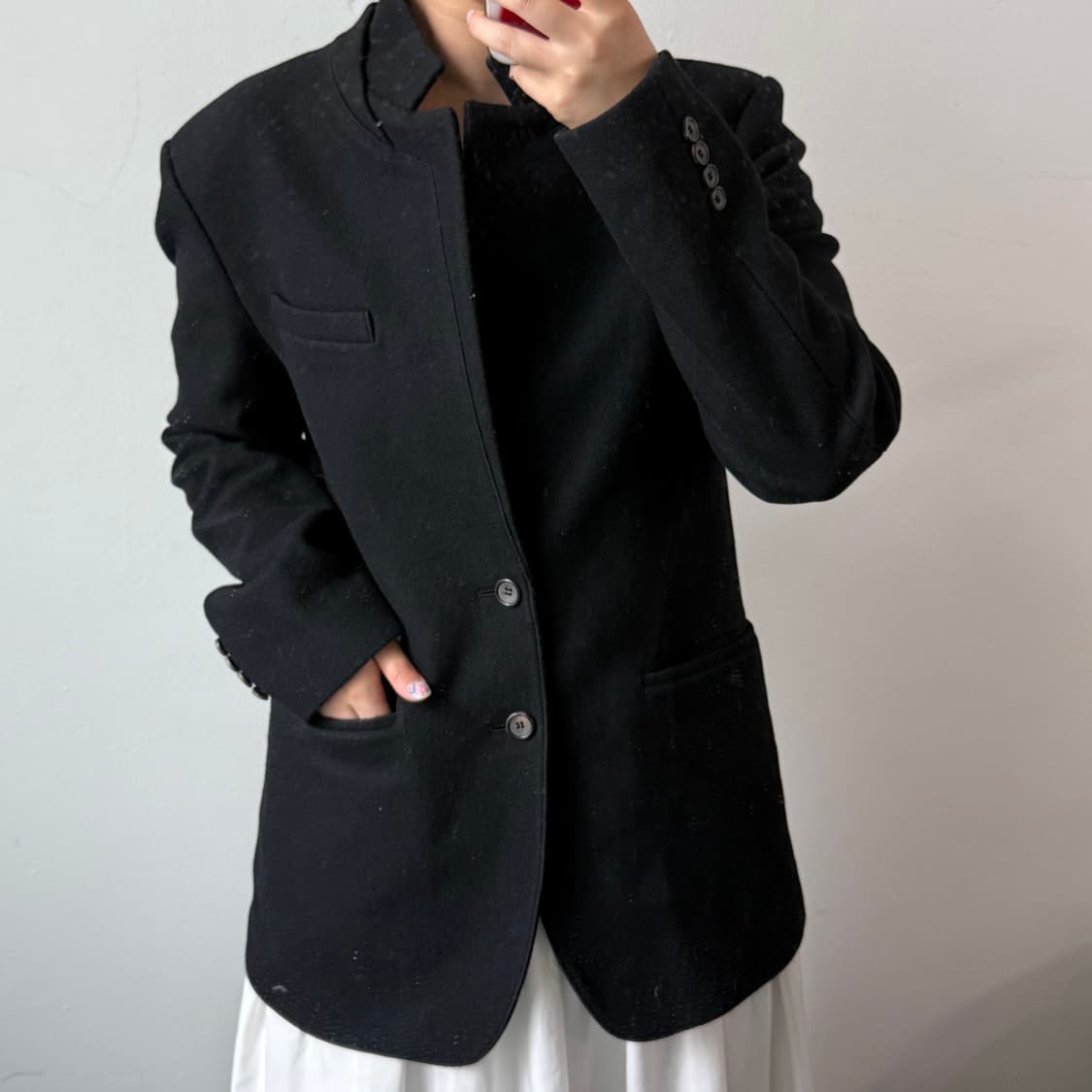 [XL] 우영미 울 코트 자켓 상품이미지2