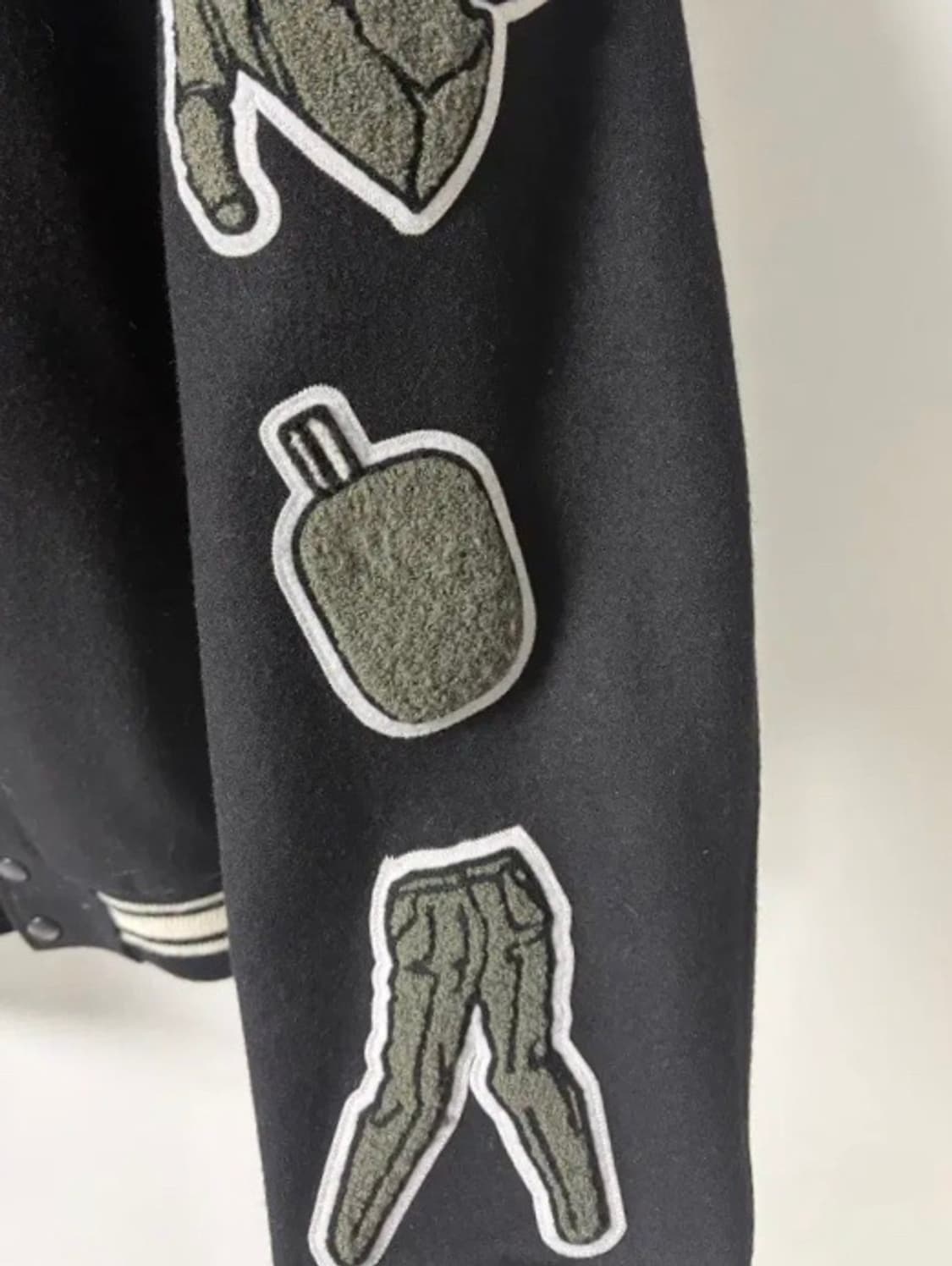 스투시 꼼데 바시티 자켓 상품이미지4