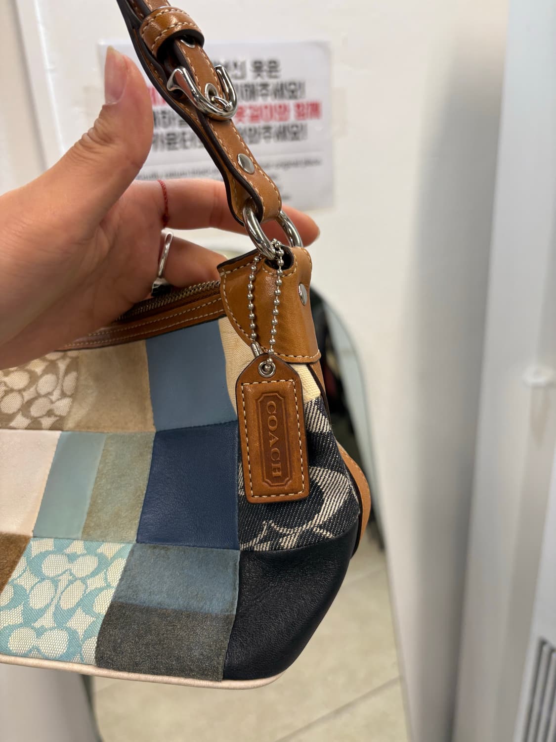 COACH patchwork shoulder bag 상품이미지2