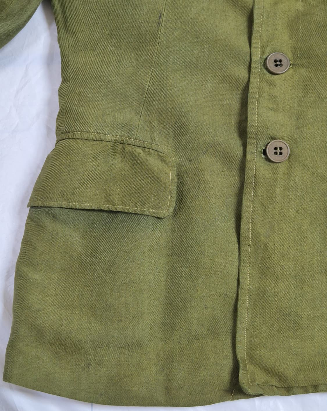 일본군 구형 사제 맞춤 WW2 하계 전투복 상의 자켓 (XS) 상품이미지7