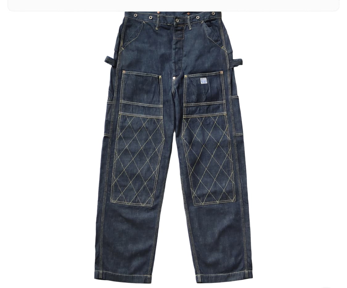 캐피탈 11.5oz 럼버 데님 인디고 2szie 상품이미지2