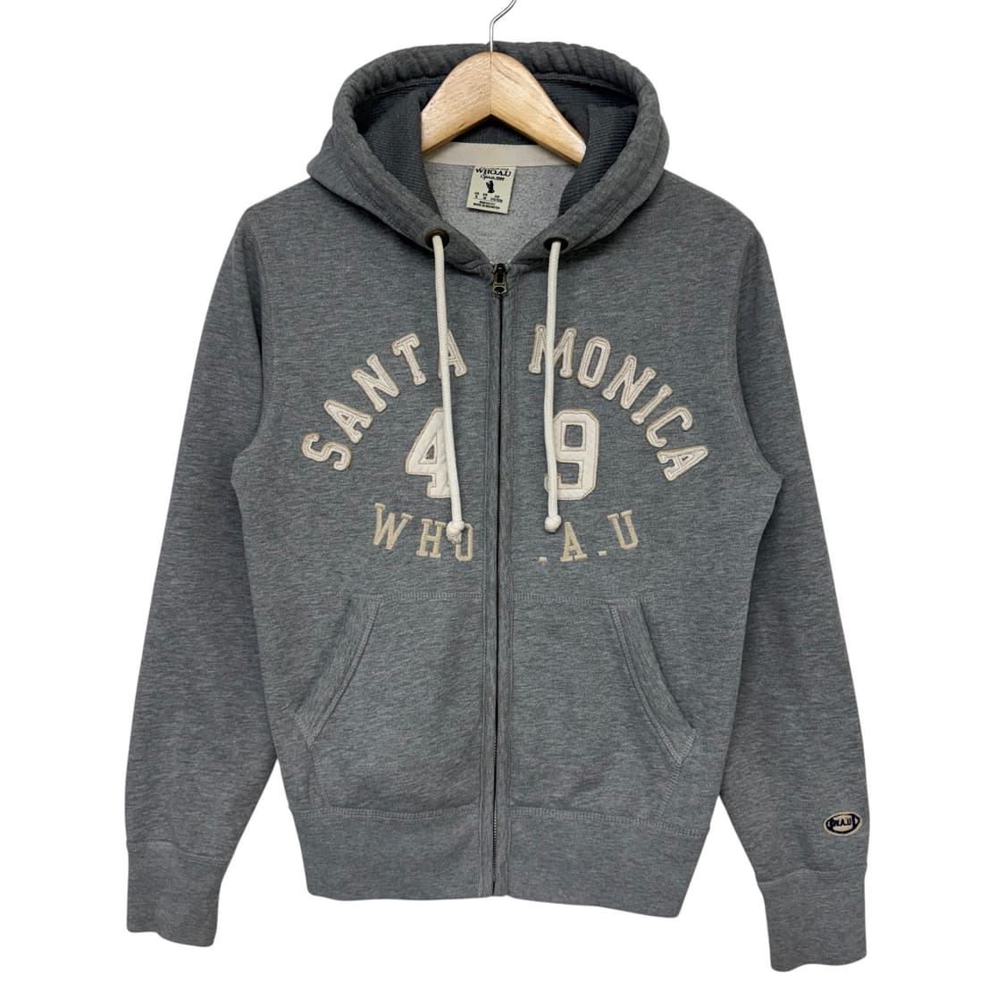 후아유 아치로고 후드집업 상품이미지1