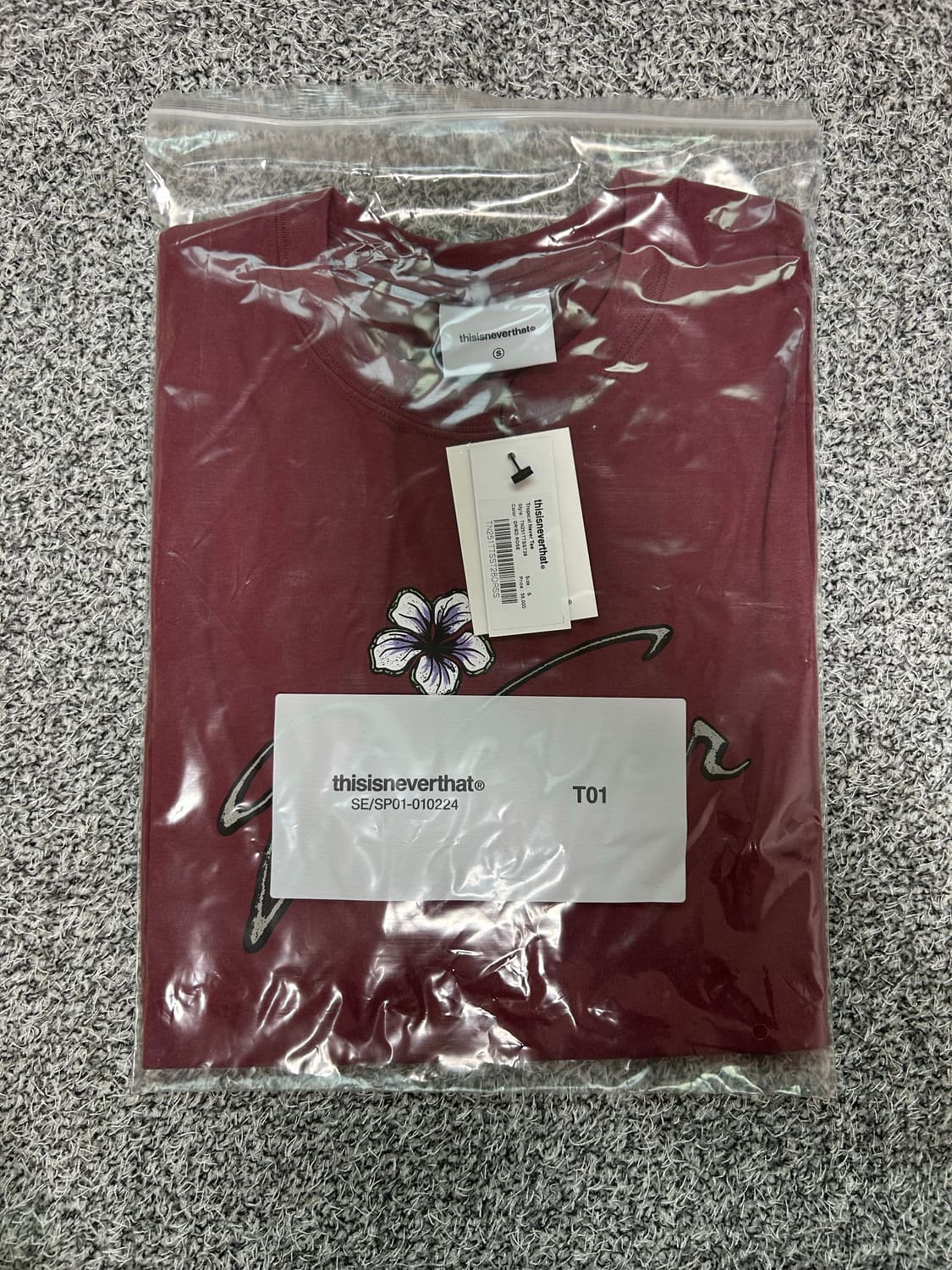 [새상품/온라인품절] 디네댓 트로피컬 네버 티 로즈 S 상품이미지3