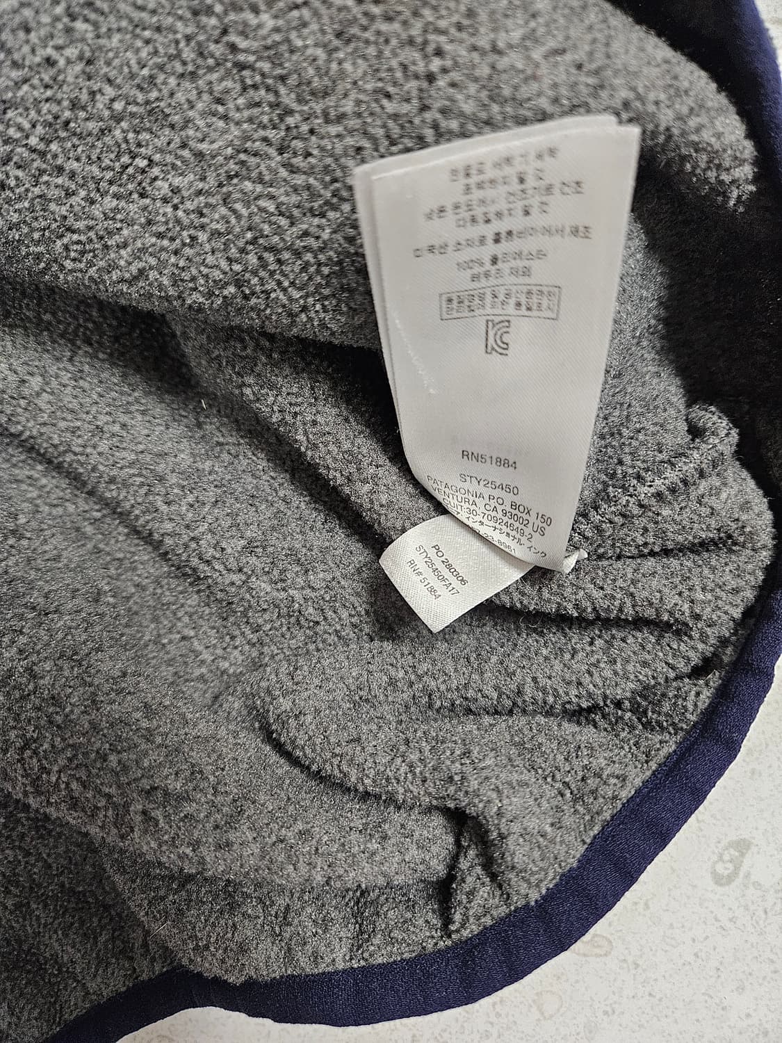 파타고니아 신칠라 s 니켈 네이비 상품이미지7