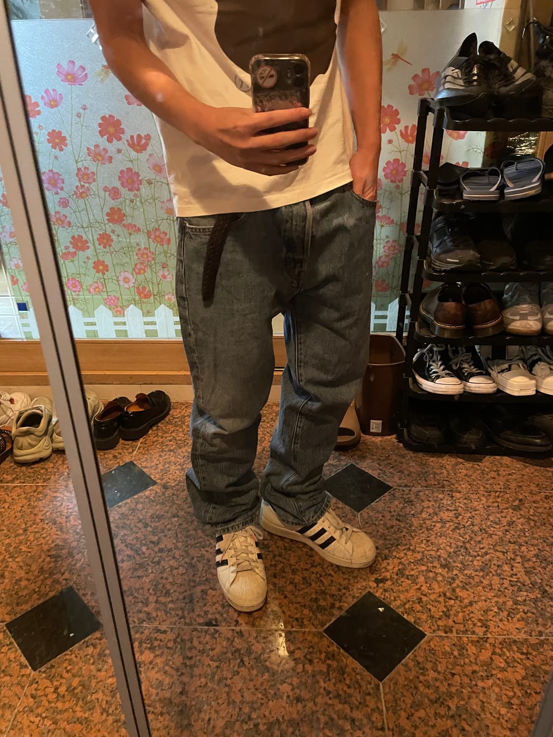 리바이스 501 빈티지 워싱 연청 36x32 (32-3정도) 상품이미지1