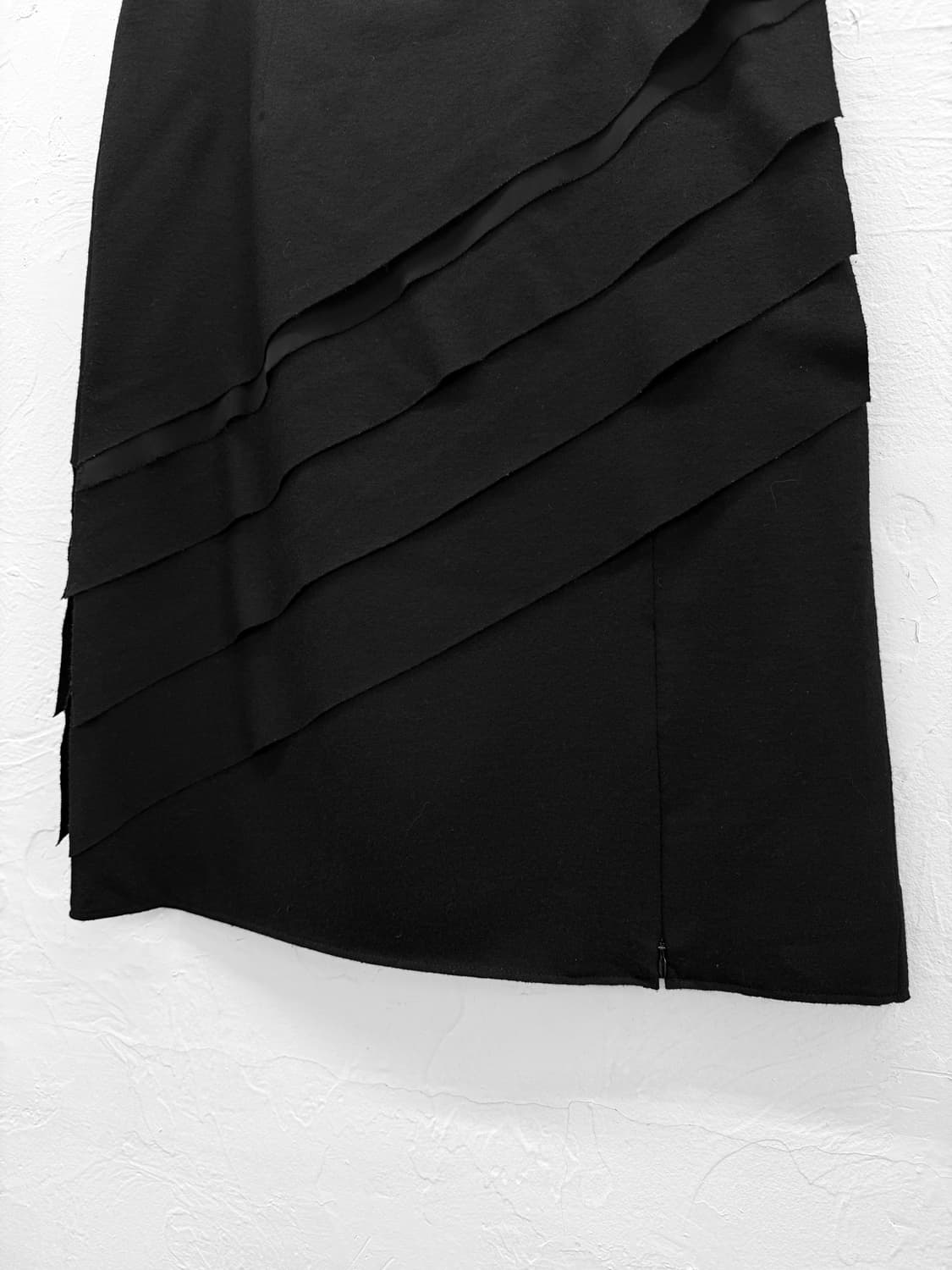 basile28 레이어 울 스커트 상품이미지2