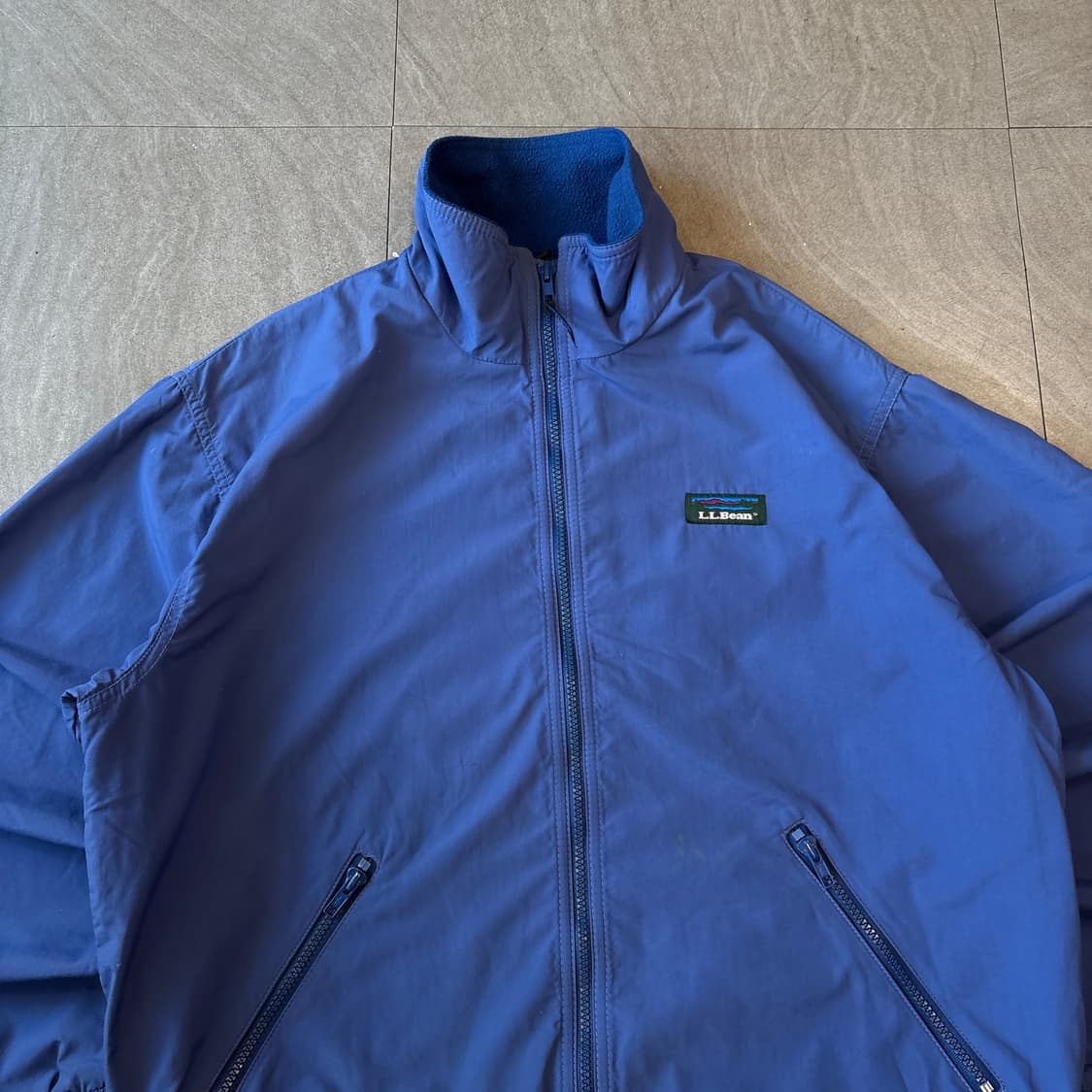 90s L.L.bean 90년대 엘엘빈 쓰리 시즌 블루 웜업 자켓 상품이미지4