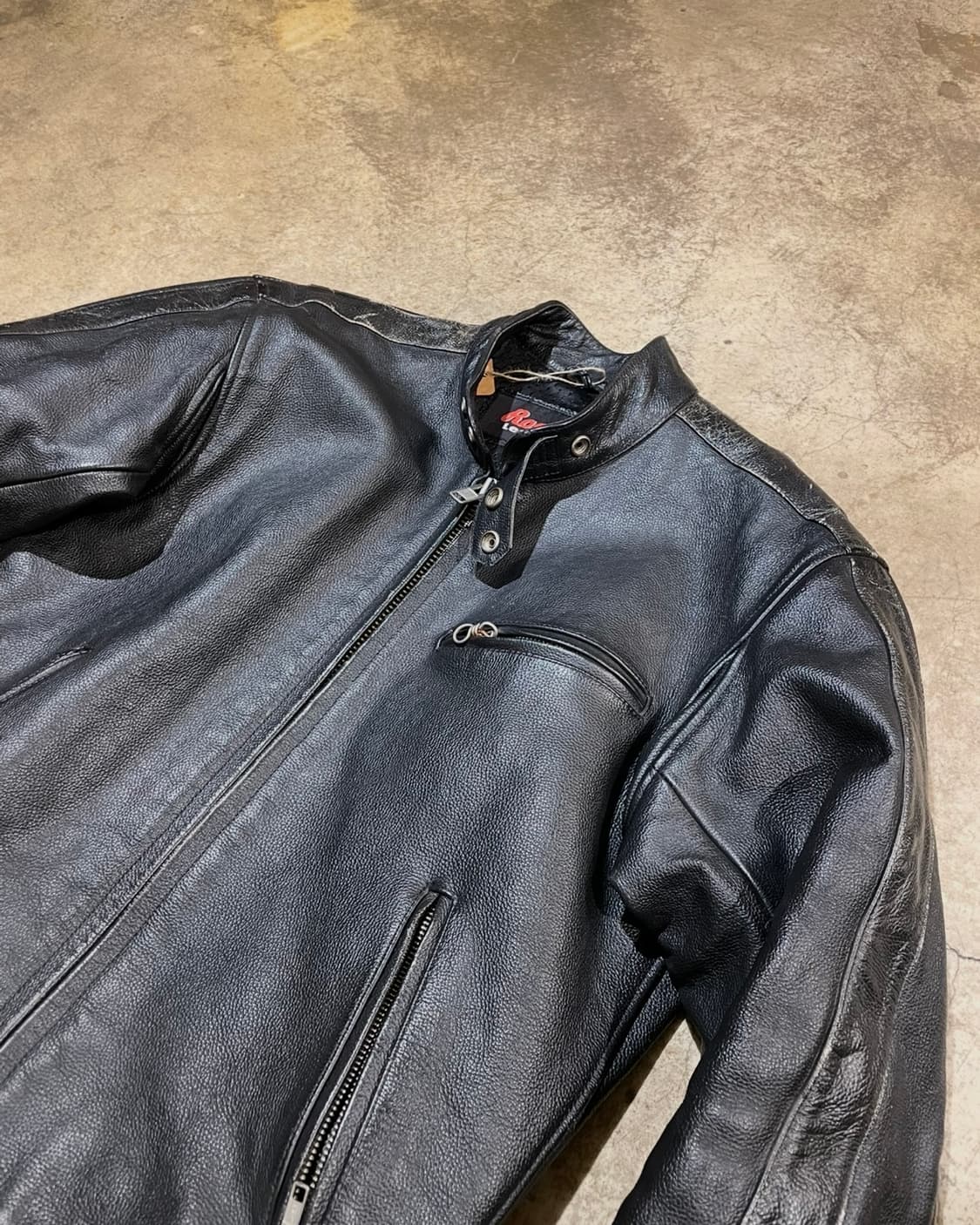 Rookie leathers 소가죽 모터사이클 재킷 (B5178) 상품이미지2