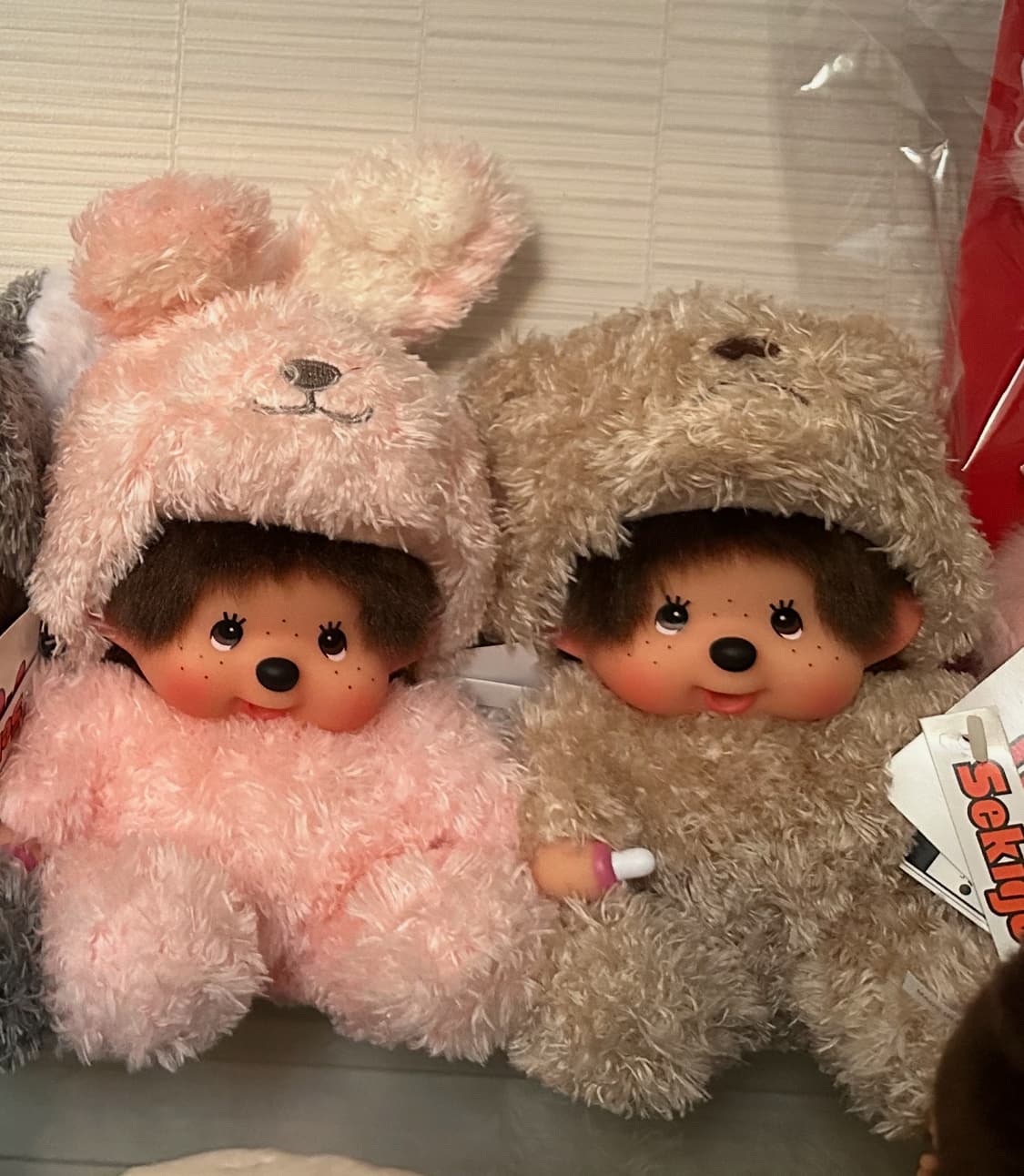 애니멀시리즈 토끼, 곰 몬치치 상품이미지1