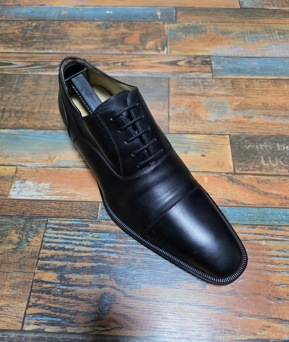 맥나니 블랙 가죽 옥스포드 슈즈 / 8반 (270) 상품이미지7