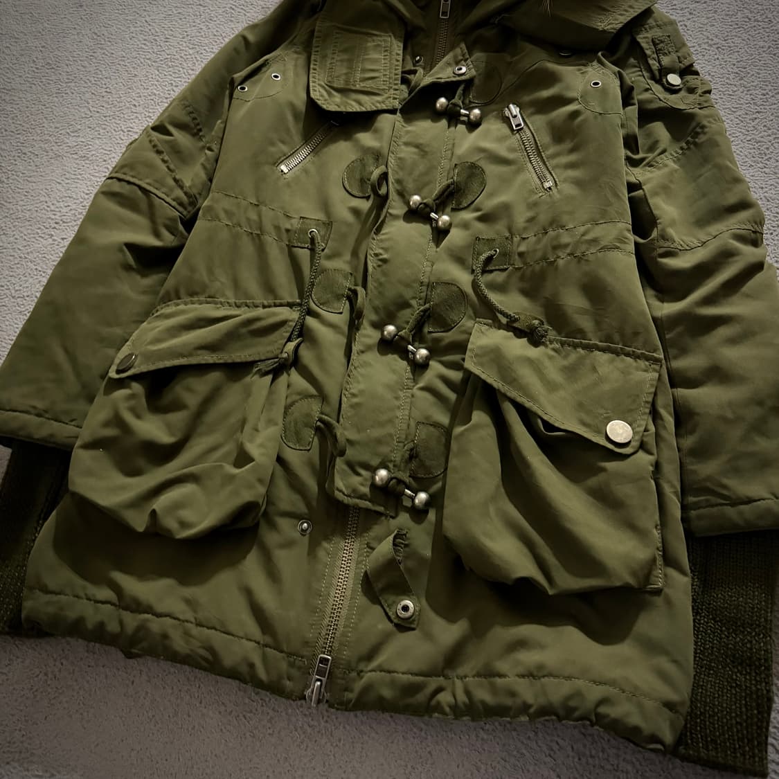 Sly khaki fur jacket 상품이미지3