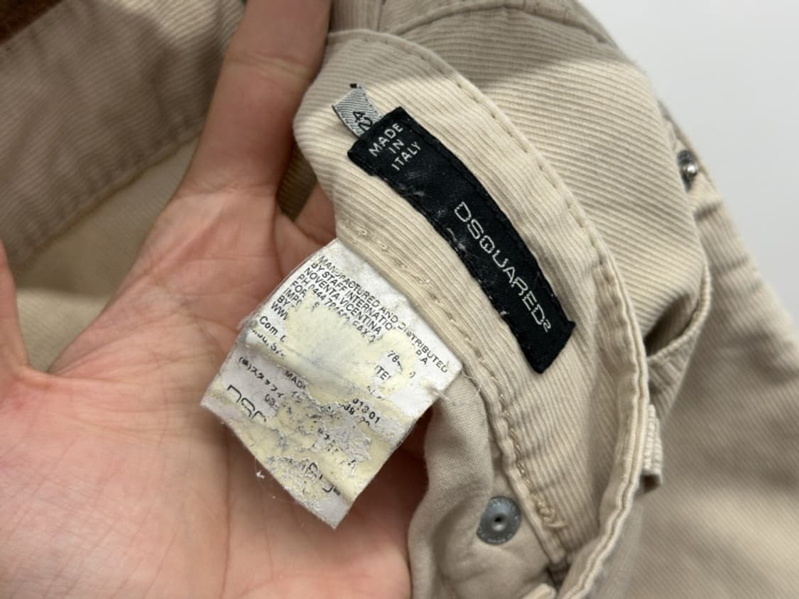 DSQUARED 바이커 팬츠 (27-28) 상품이미지10