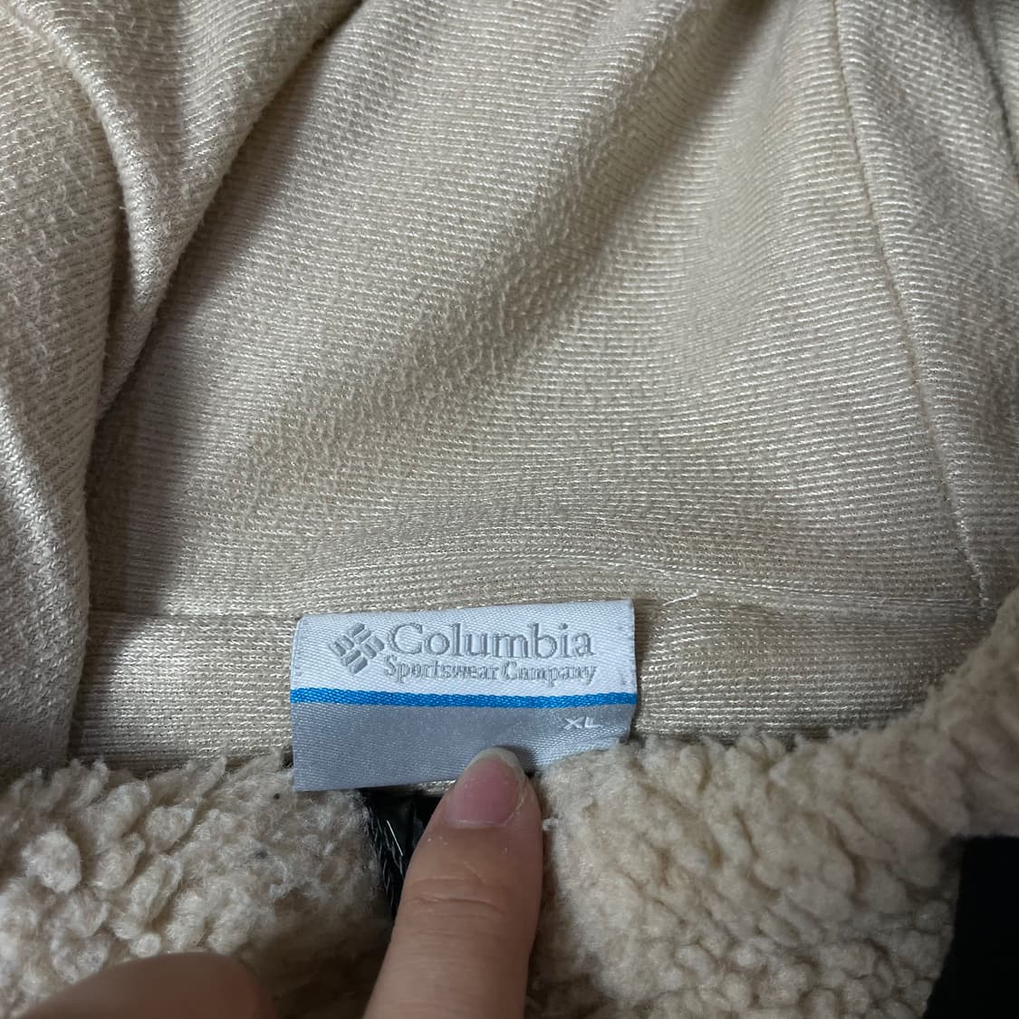 컬럼비아 연베이지 멀티포켓 뽀글이 플리스 자켓 XL 상품이미지5