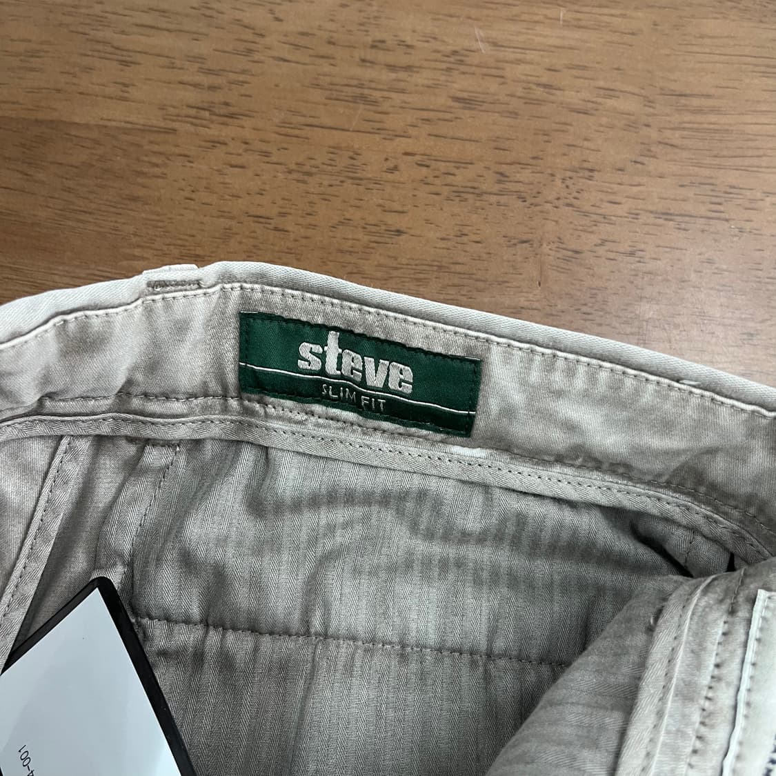 맨온더분 코튼 블렌드 팬츠 새상품 48 상품이미지7