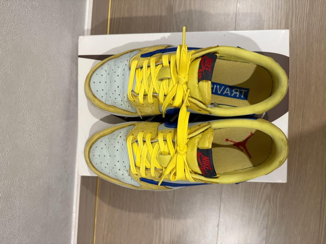 나이키 트래비스 스캇 조던 카나리 265 상품이미지5