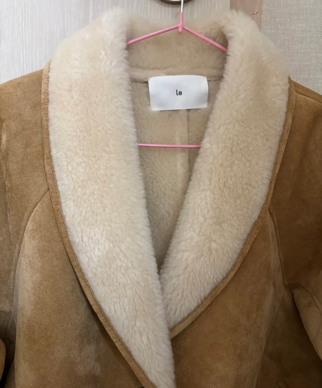 Le 르 시어링 자켓 무스탕 상품이미지7