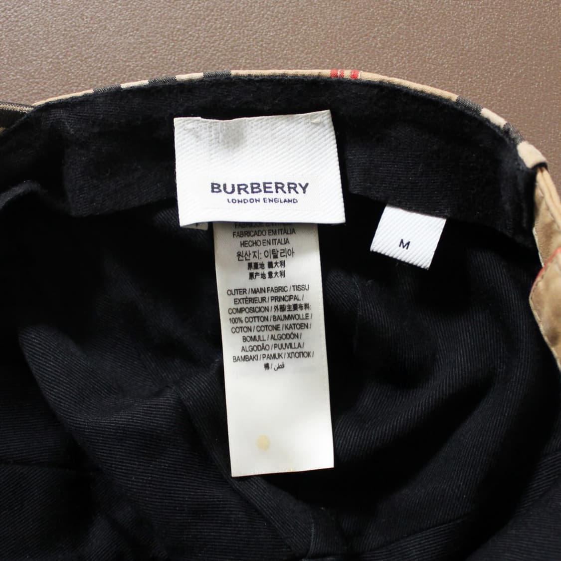 Burberry 버버리 TB 모노그램 아이콘 스트라이프 볼캡 상품이미지5