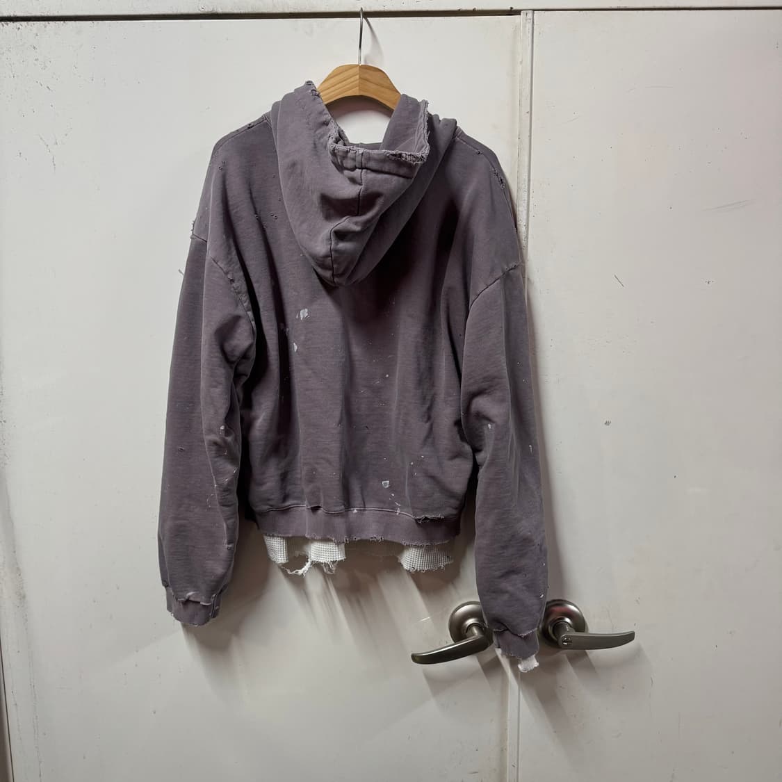 빈티지 피그 크롭후드집업 상품이미지6