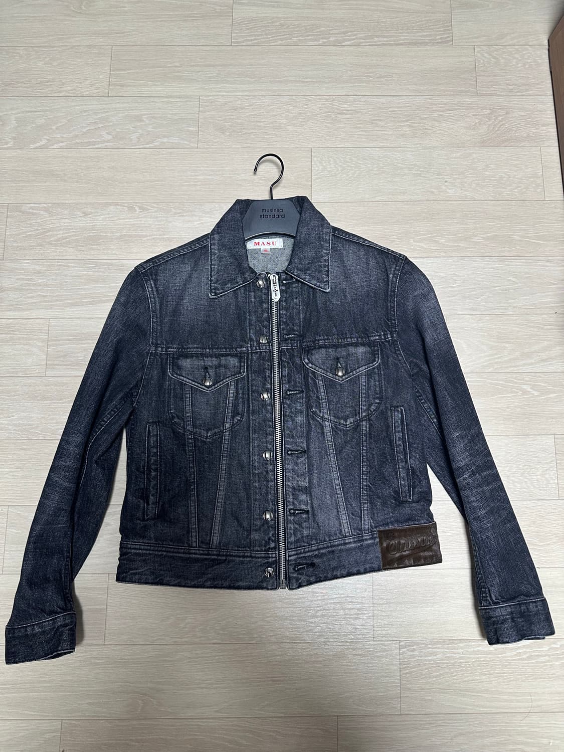 MASU faded denim truker jacket(46) 상품이미지1