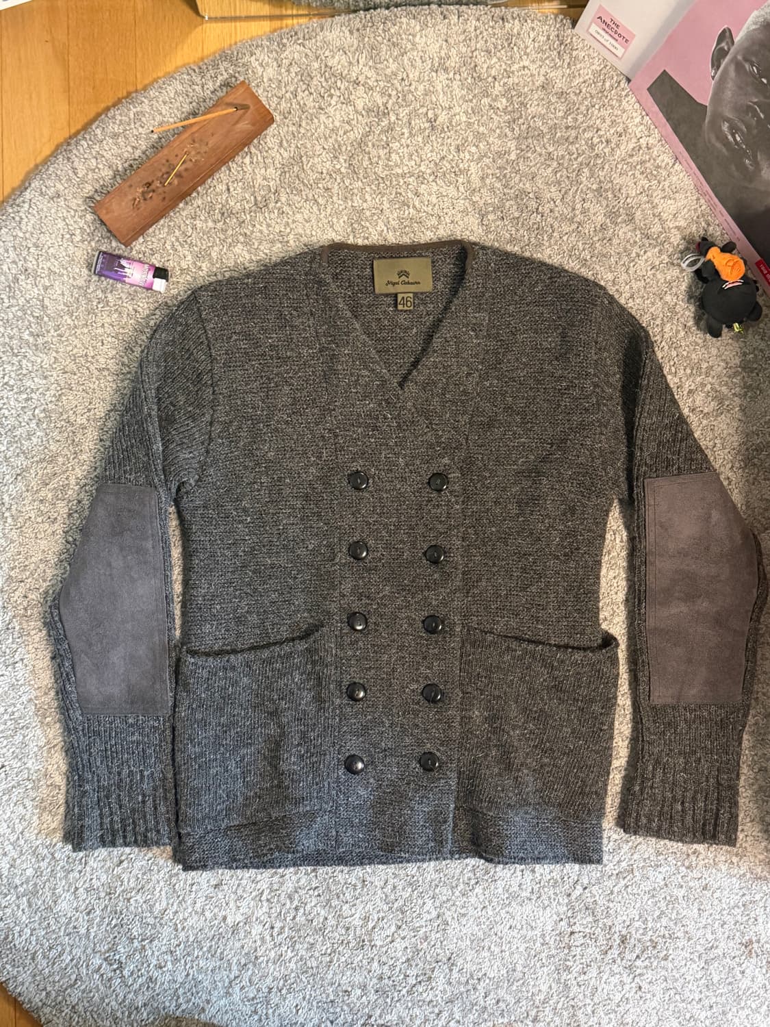 나이젤카본 DB 울 가디건 상품이미지1