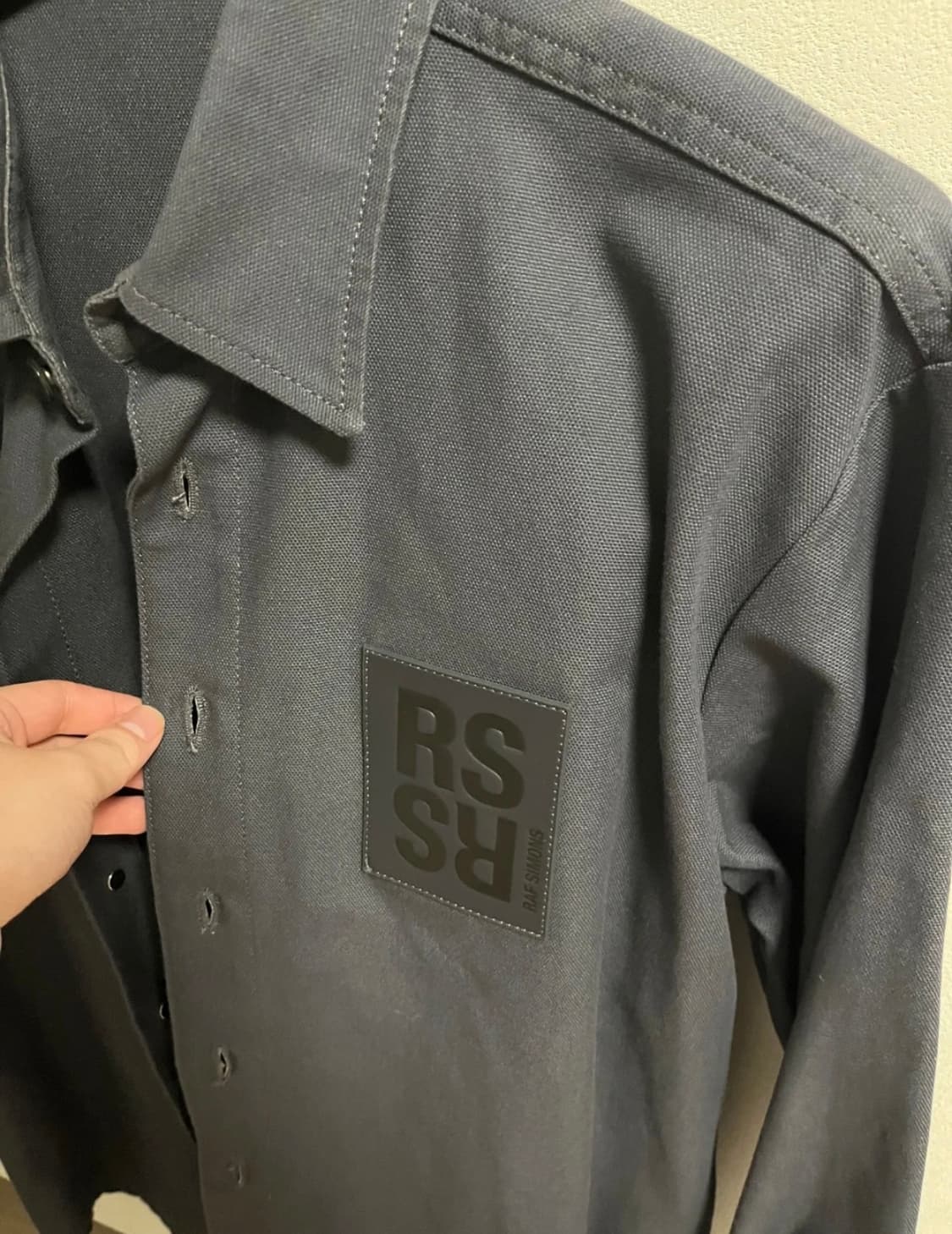 라프시몬스 데님셔츠 23ss M 상품이미지1