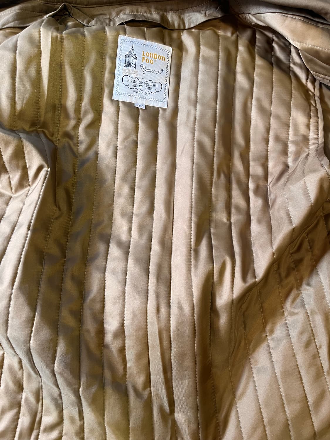 런던포그 트렌치 코트 (한국제) 상품이미지6