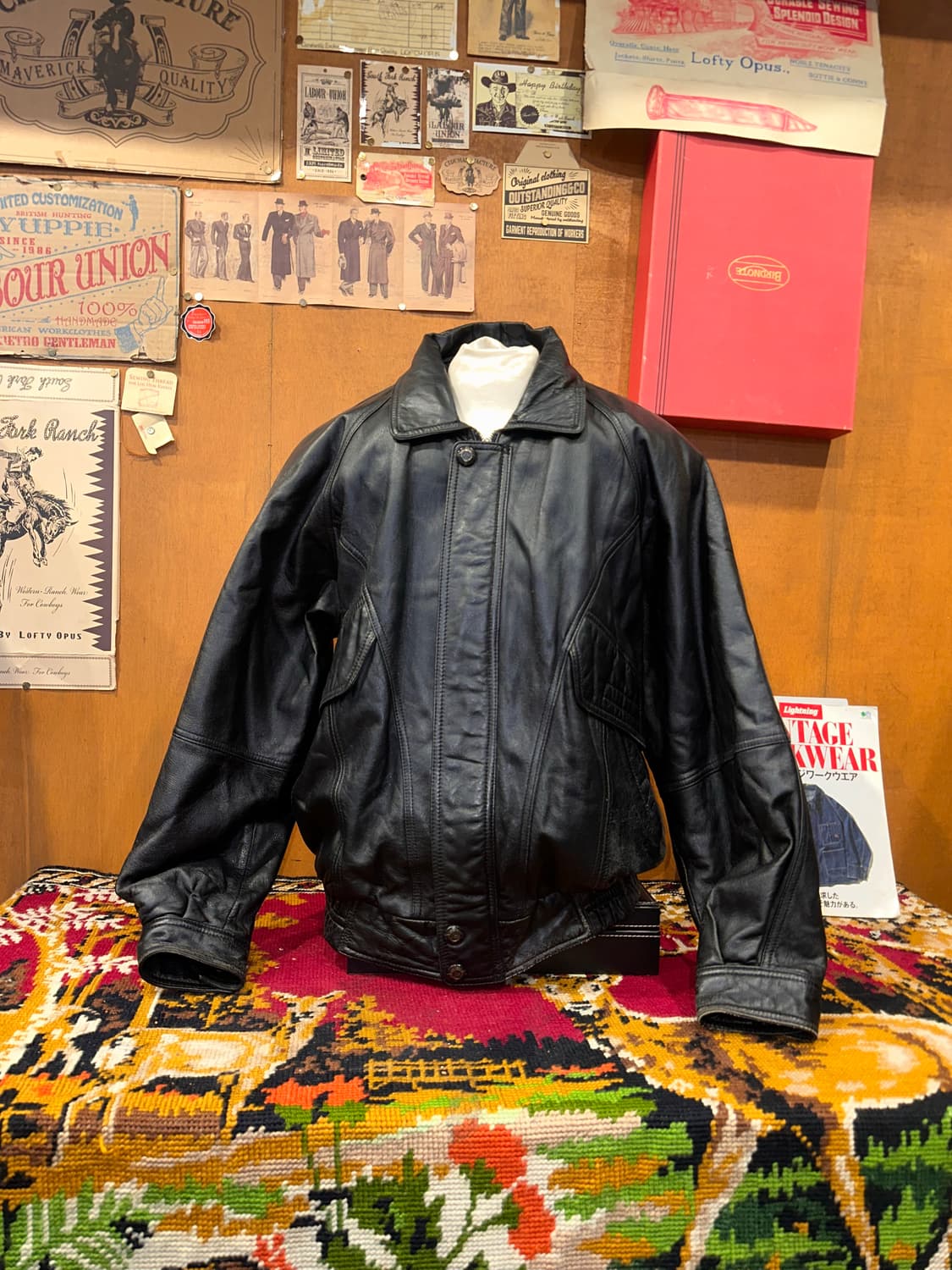 ( XL-2XL ) 가죽자켓 봄버자켓 레더자켓 a2가죽 항공점퍼 밀리터리 상품이미지3