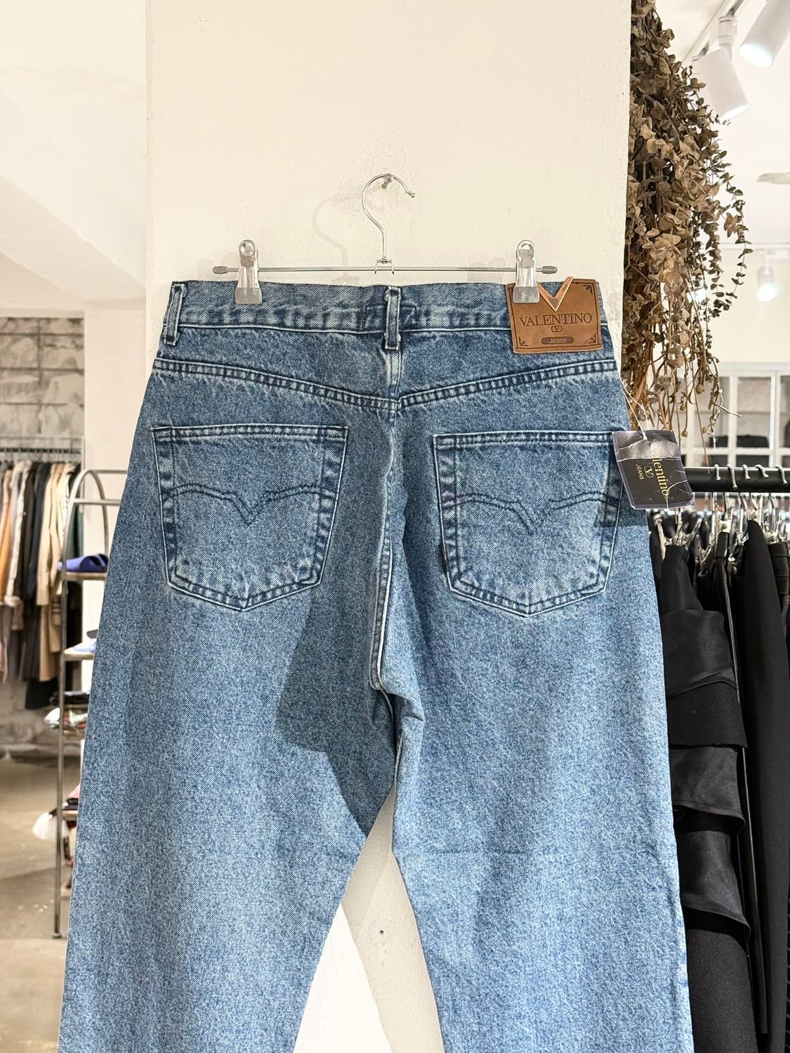 발렌티노 진스 중청 스트레이트 데님 팬츠 상품이미지5