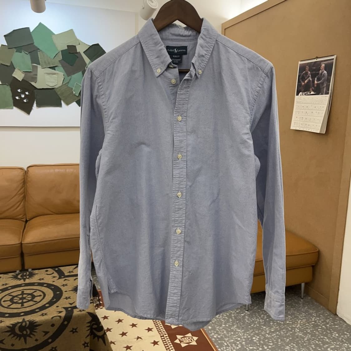 폴로 랄프로렌 캐주얼 옥스포드 긴팔 셔츠 XL C08666 상품이미지3