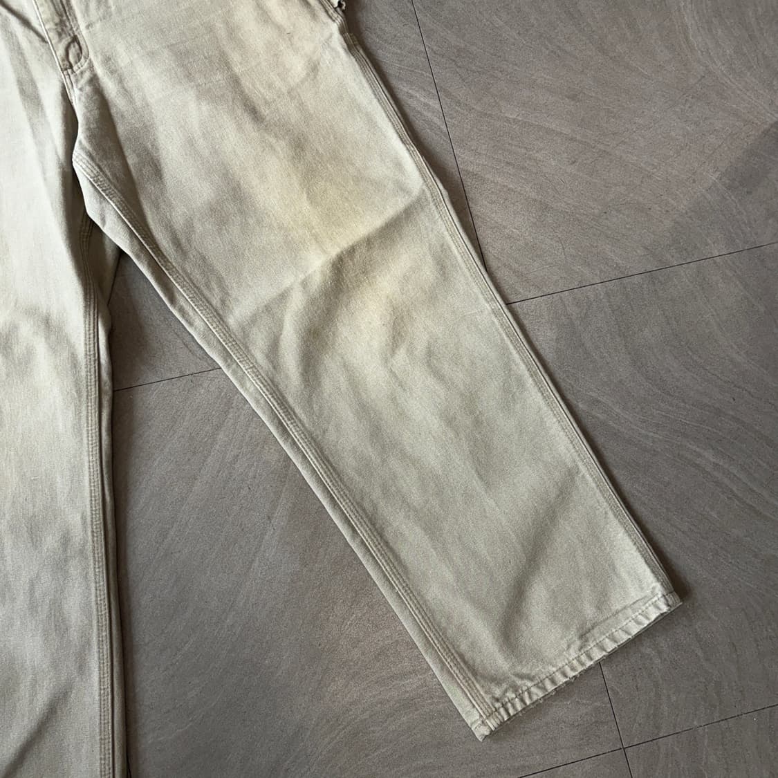 칼하트 오리지널 라이트 그레이 카펜터 팬츠 상품이미지7