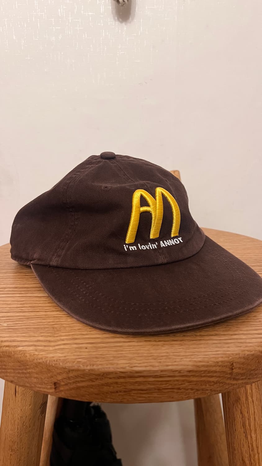 아노트 맥도날드 모자 캡 브라운 상품이미지3