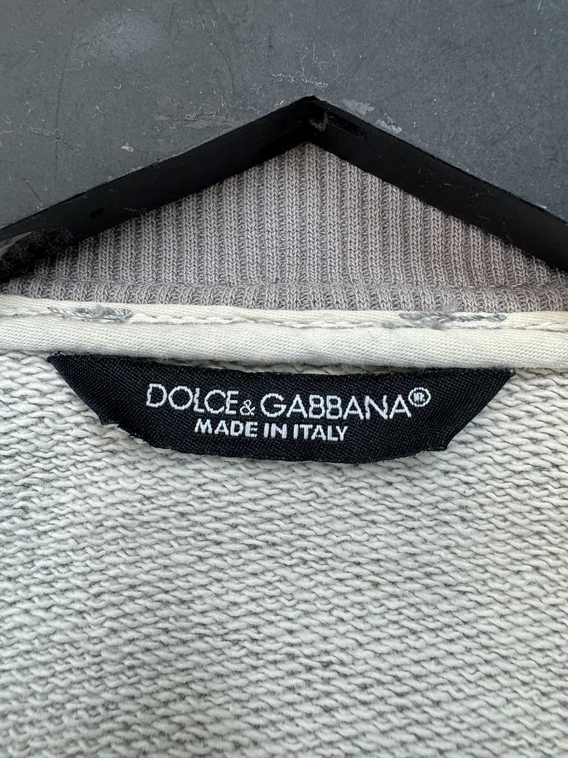 돌체앤가바나 투 패널 데님앤스웻 집업 자켓 상품이미지6