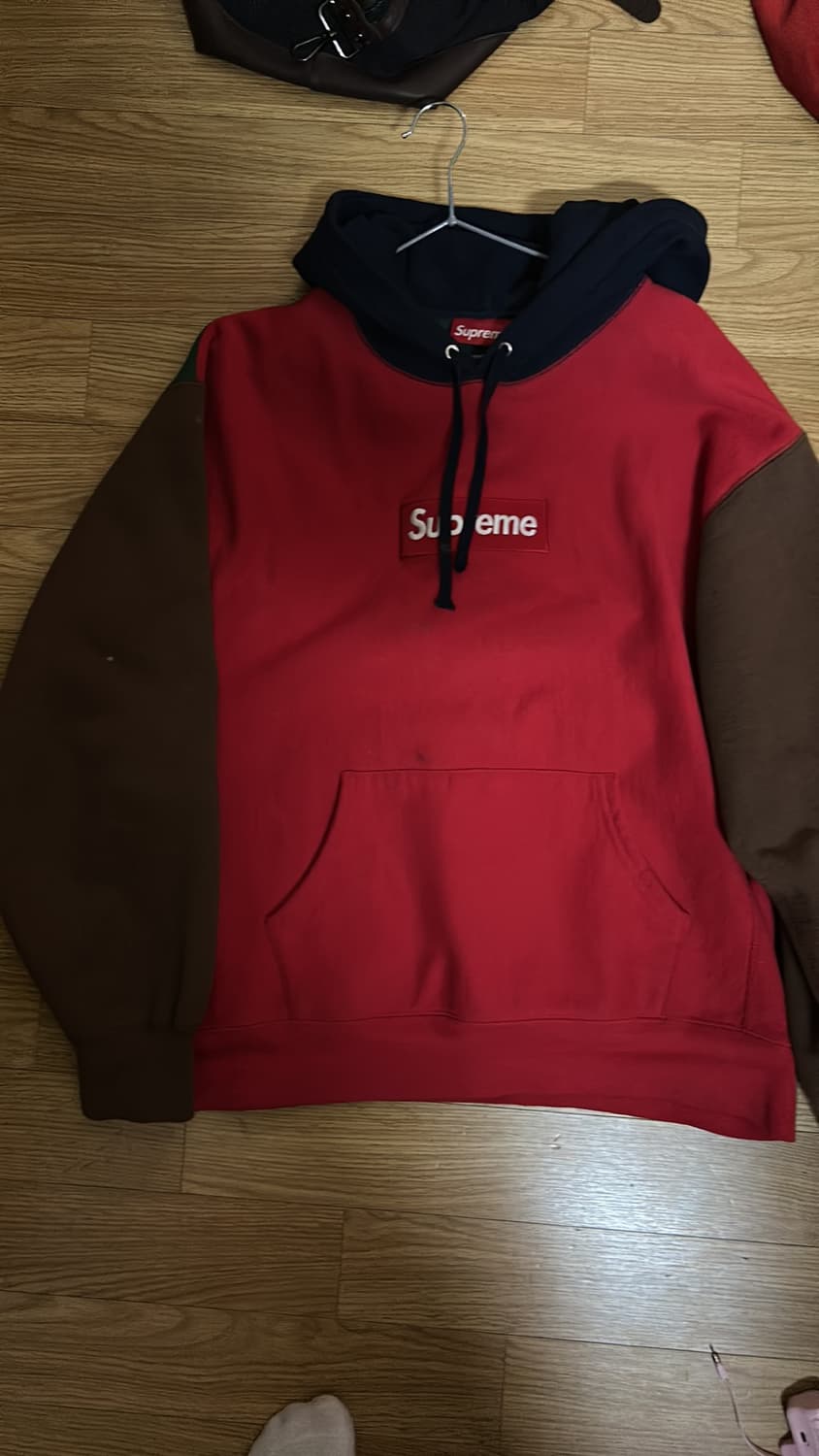 슈프림 박스로고 후드 멀티로고 M 상품이미지1