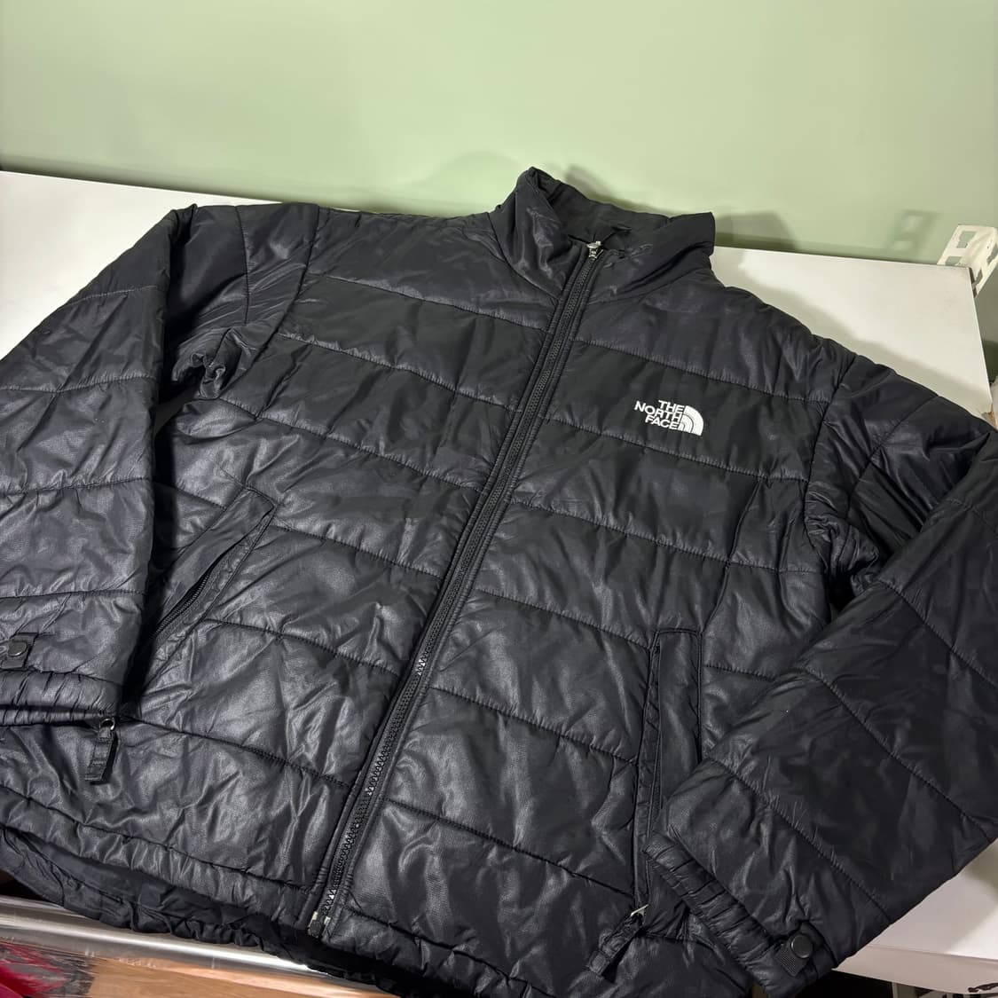 M 100 노스페이스 블랙 라이너 경량패딩 상품이미지1