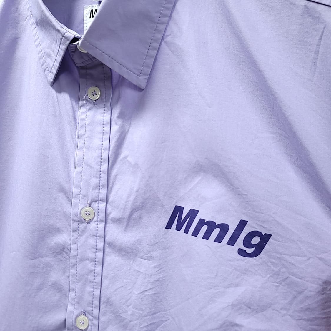 [M] Mmlg 퍼플 오버핏 긴팔셔츠 상품이미지5