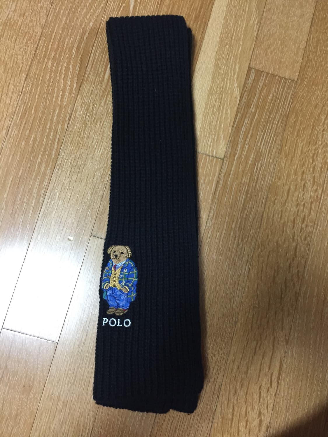 폴로 랄프로렌 곰돌이 자수 머플러 상품이미지1