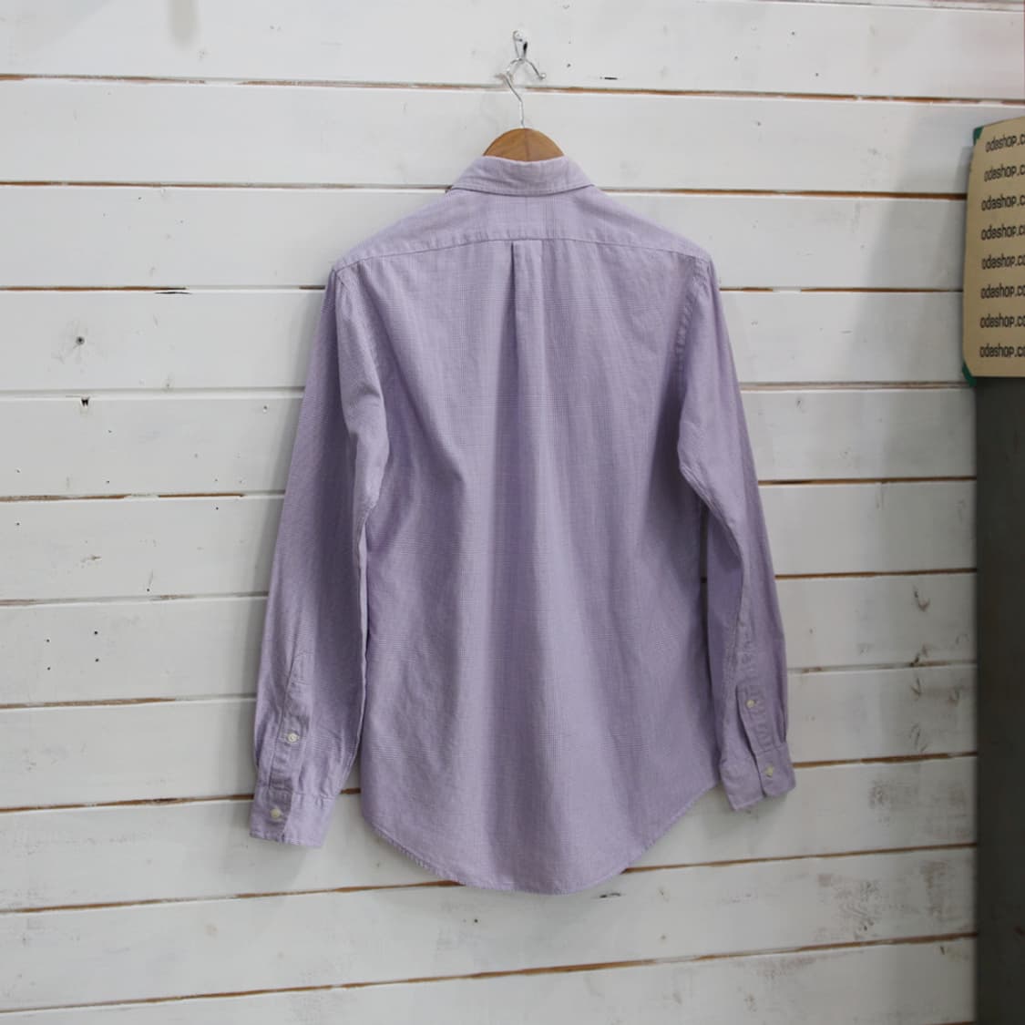 (착용컷) 폴로 랄프로렌 체크 셔츠 (남성용 98-100) 상품이미지3