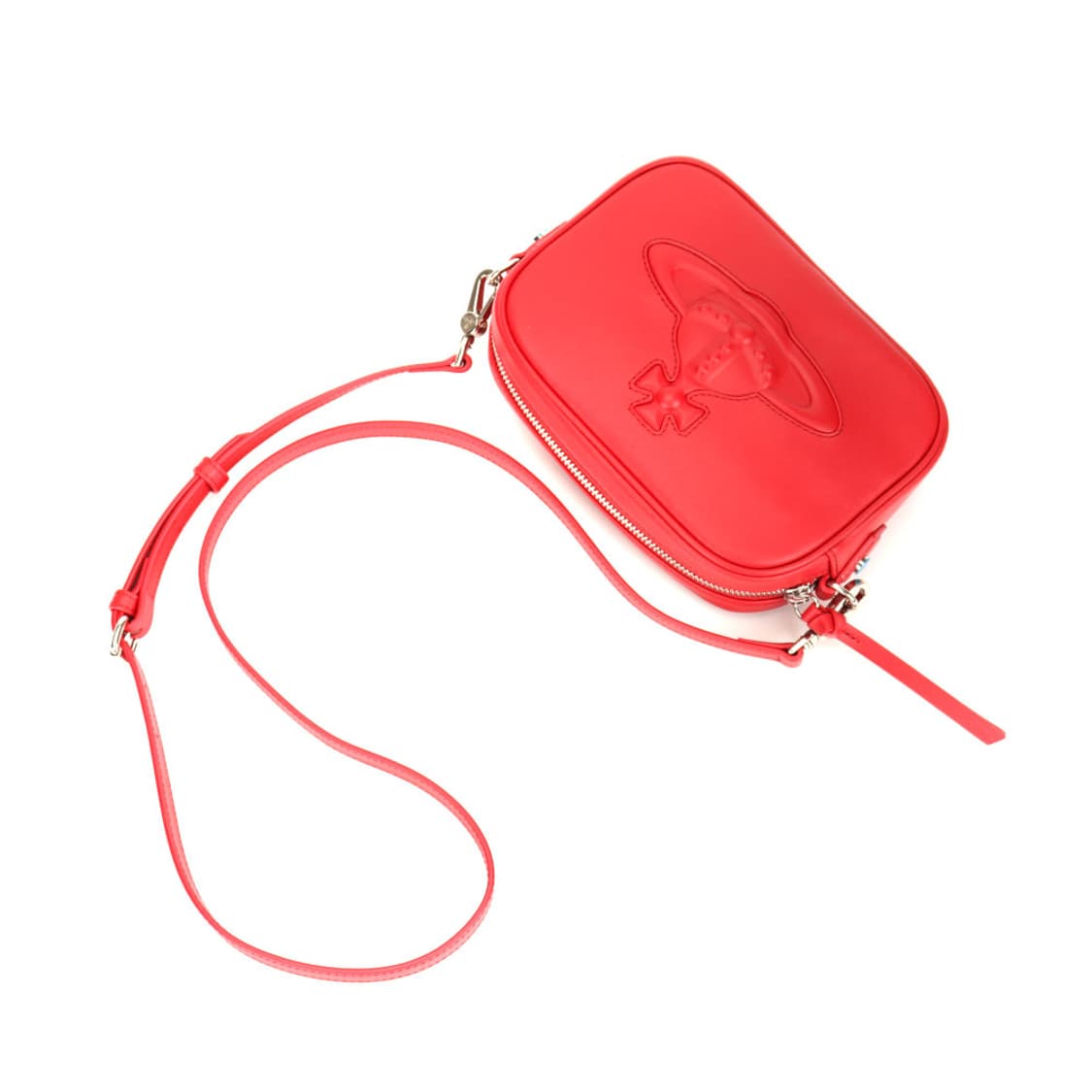 [정품/신품] 비비안웨스트우드 안나 카메라백 인젝티드 레드 크로스백 상품이미지5