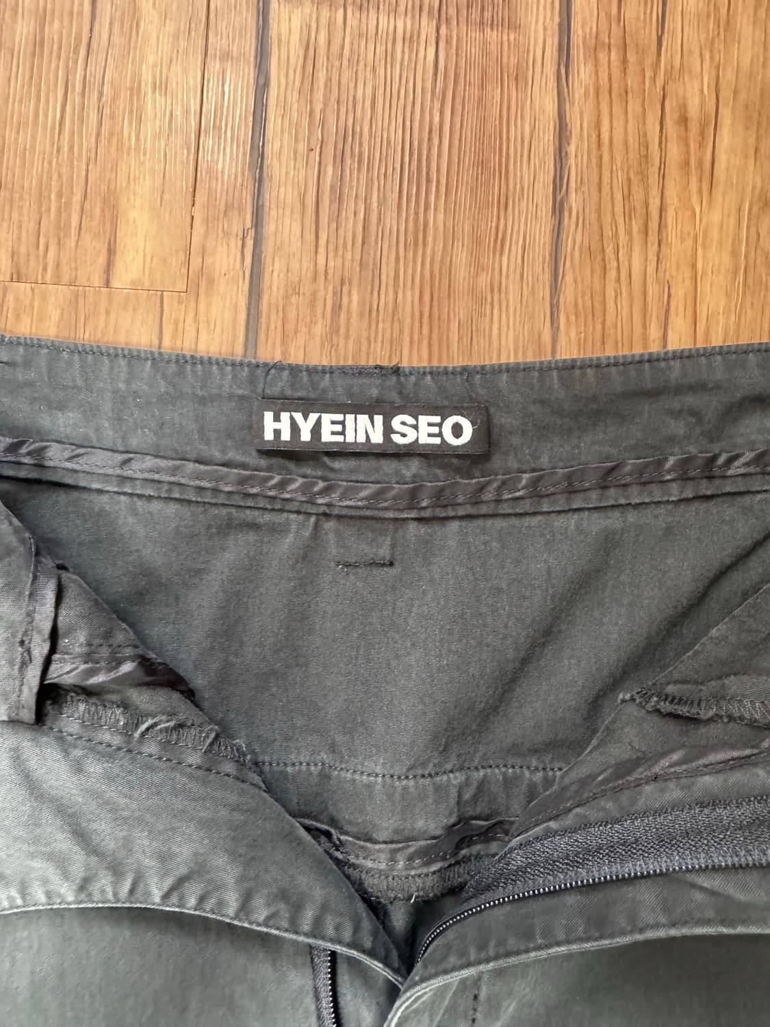 혜인 서 유틸리티 팬츠 블랙 상품이미지3