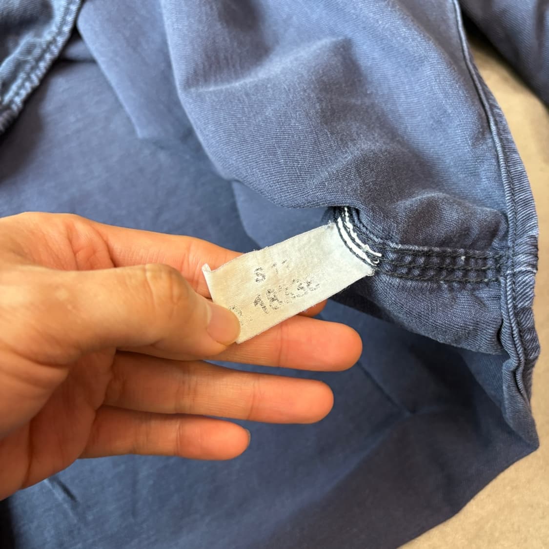 칼하트 오리지널 FR 네이비 긴팔 셔츠  상품이미지8