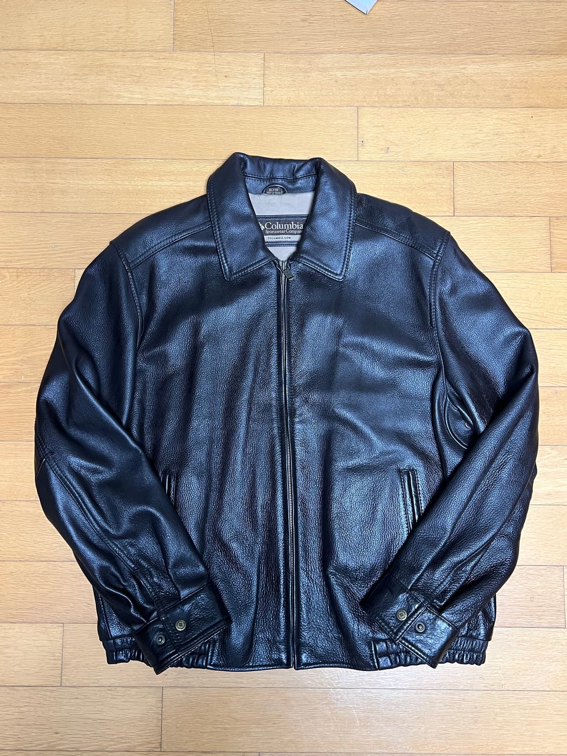 Coulmbia Leather bomber jacket XL 상품이미지1