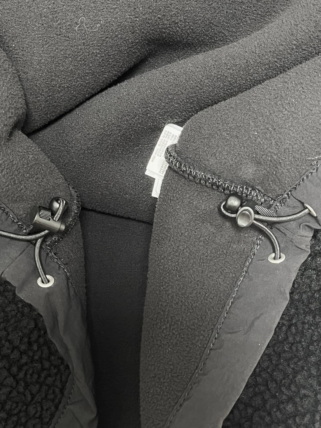 새상품 노스페이스 뽀글이 반집업 양털 하프집업 100 L 블랙 후리스 상품이미지6