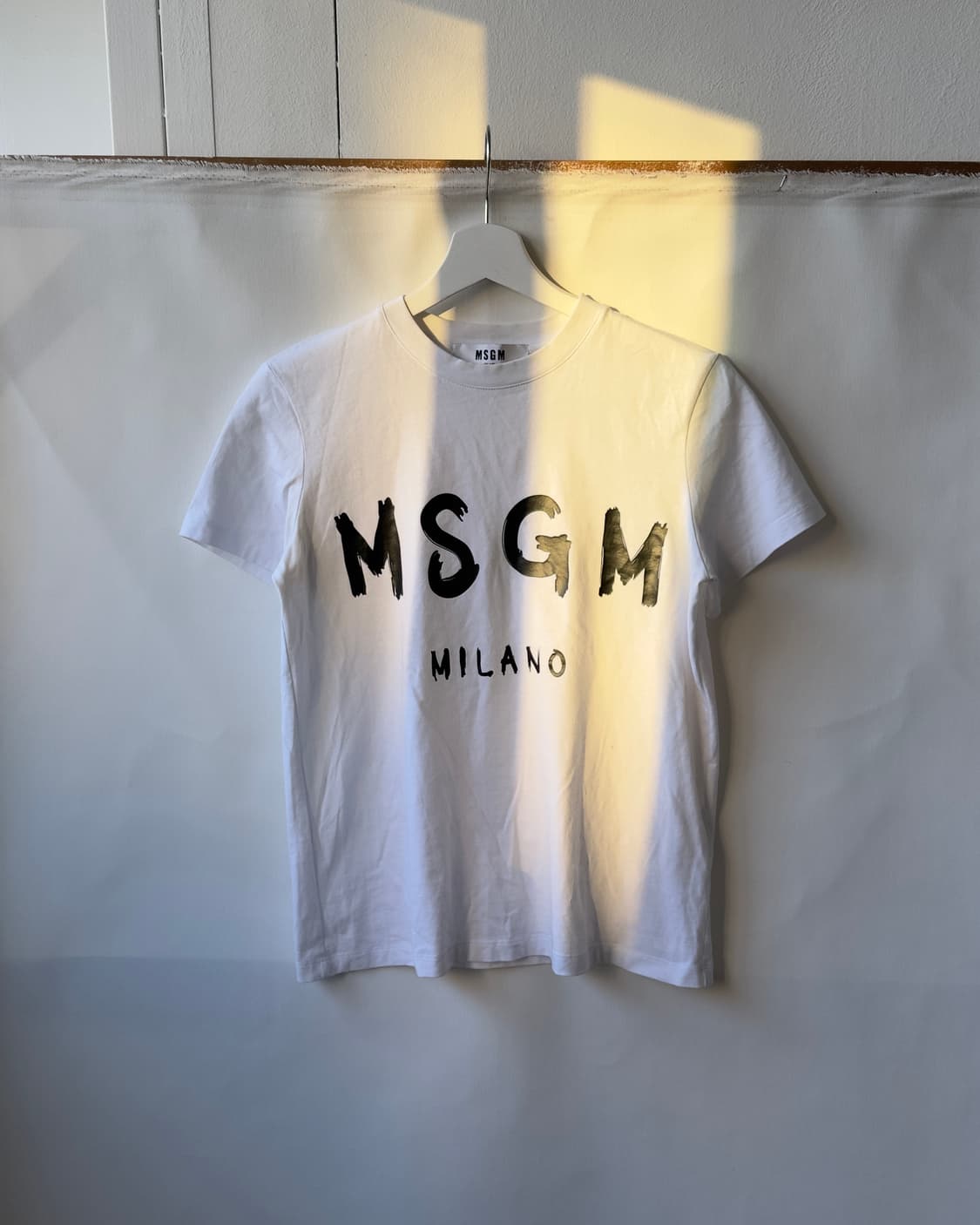 [MSGM] Graphic Tee – White 상품이미지1