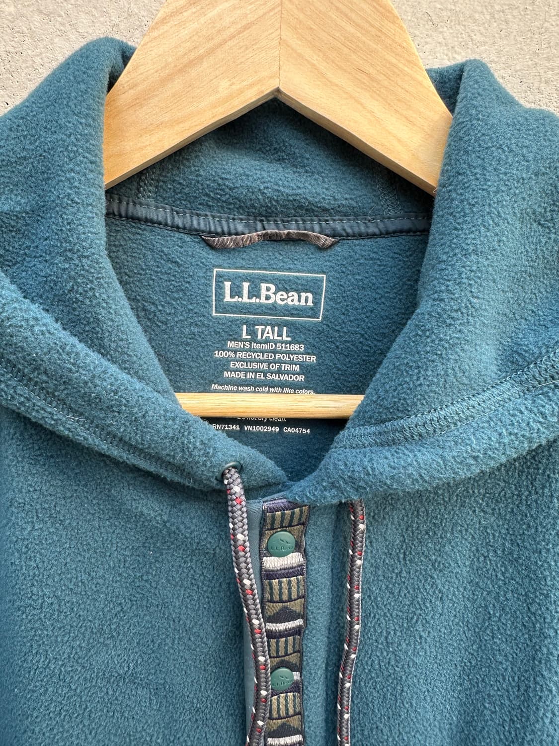 [엘엘빈] •LLBean Fleece Hoodie 상품이미지3